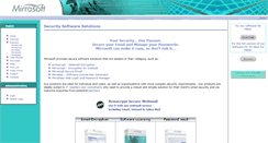 Desktop Screenshot of mirrasoft.com